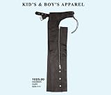 Children's Leather Chaps