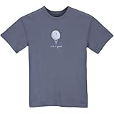 Life is good Men's Crusher Golf Ball T-Shirt, X-Large, True Blue