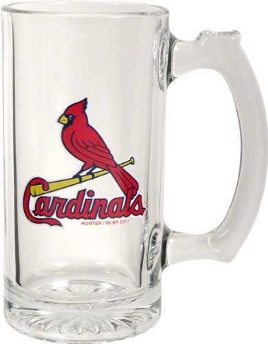 St. Louis Cardinals Logo Glass Tankard