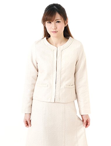 (ハニーズ グラシア) Honeys GLACIER 変わり織ノーカラー 5600417080