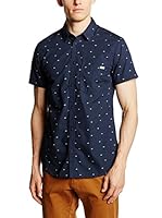 JACK & JONES Camiseta Manga Corta (Azul)