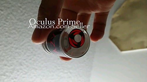 Kakashi Obito Mangekyou Type 1 N06 Sharingan Eye Cosplay (Sold Individually) Free Case If Buy a Pair!