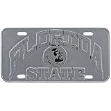 Florida State Seminoles (FSU) Pewter License Plate Tag
