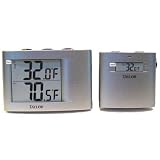Taylor 1456  Wireless Indoor/Outdoor Thermometer Large Readout