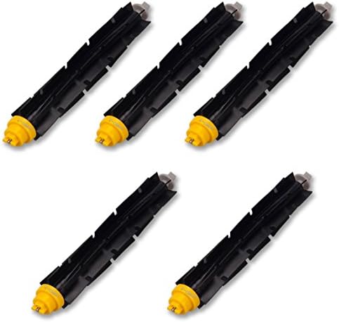I-clean 5 Pcs X Flexible Beater Brush for Irobot Roomba 600 700 Series 760 770 780 790 Etc. Vacuum Cleaner Replacement (5)