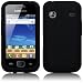 Silikonh�lle Tasche Case f�r das Samsung Galaxy Gio S5660 inkl. Displayfolie Black