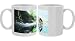 Photo Mug of A man mountain biking, in Rydal Cave, Lake district, UK from Specialist Stock