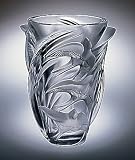 Lalique Crystal Vase Martinets 12308 Lalique-12308