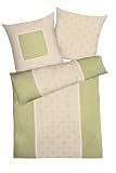 Kaeppel G-100548-13D1-VFMF Bettw&auml;sche 2-teilig Couture 135 x 200 cm Microfaser - Flanell, Farbe: lind