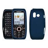 Premium Dark Blue Soft Silicone Gel Skin Cover Case for Samsung Intensity U ....