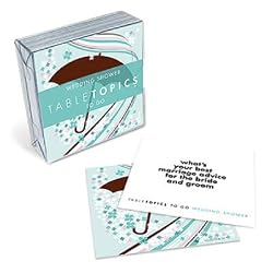Wedding Shower Topics to Go - Conversation Starters by Table Topics