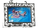 Review Fetco  / Fetco 4 Inch x 6 Inch Friends Frame PEWTER 6
