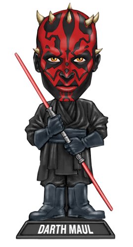 �ե���  Wacky Wobbler - Star Wars: Darth Maul ����ӥ������ɥ� ����ӥ������� ����ɥ� ��ͥ ��ǥ� ���᡼�� �ե��� �����꡼ ���� ư�� �̿���