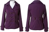 ROMEO & JULIET COUTURE Stretch Double Breasted Sweater Coat