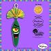Kooky Klicker Pen Keychain Plankton