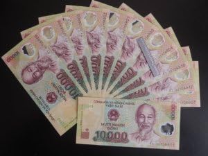 NEW Vietnam 10,000 Dong Bank Note Currency Uncirculated