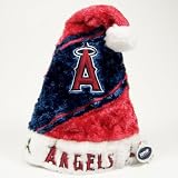 ANAHEIM ANGELS OFFICIAL LOGO CHRISTMAS SANTA HAT