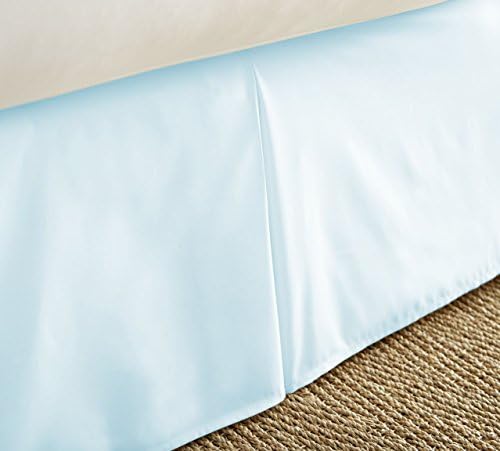 Luxury Linens Premium Pleated Bed Skirt Dust Ruffle