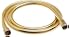 Hansgrohe 28276933 Techniflex Hose, 63-Inch, Polished Brass