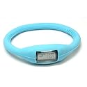 Prime Time Smart-PWL1245 hellblaue Gummi/Kautschuk -Sport-Kalender Uhr