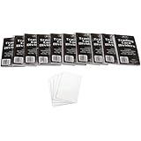(10) Packs of BCW Brand Trading Card Divider Cards(100 Dividers Total)