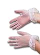 Sheer Tea Party Gloves in White,Ivory or Black