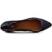 Mia Amari Women Pointed Toe Suede Blue Flats