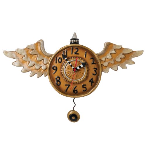 Enesco Allen Designs Wanduhr Zeit Verfliegt