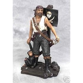 Nautical Pirate Statue