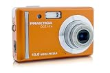 Praktica DCZ 10.4 Digitalkamera (10 Megapixel, 3-fach opt. Zoom, 6,9 cm (2,7 Zoll) Display, Tasche) orange