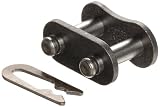 HKK BS08BSCL1 ISO 08B Single Strand British Standard Spring Connecting Link, Riveted, 1/2" Pitch, 0.335" Roller Diameter, 0.305" Roller Width (Pack of 5 links)