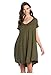 My Space Clothing Women's Soft&Comfy Knit Jersey Swing Dress w/Pocket (S-3X)