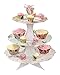 Talking Tables Frills & Frosting Lollipop Cakestand for a Tea Party or Birthday, Multicolor