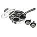 Kitchen Craft Egg Poacher, Aluminium Coated Carbon Steel