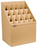 Alvin & Co. ARF20 Upright Roll File with 20 Slots