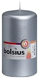 General AAS Online Shop Ranking 28. Bolsius Outdoor/Indoor Pillar Candle 130x70mm - Silver