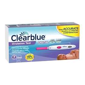 Clearblue Easy Digital Ovulation Test, 7 Count (Packaging May Vary)