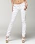 bebe Rhinestone Back Pocket Skinny Jean