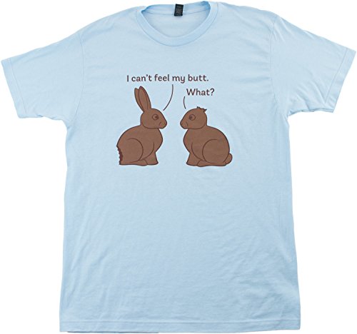 Funny Easter Chocolate Rabbits | Silly Novelty Holiday Humor Unisex T-shirt