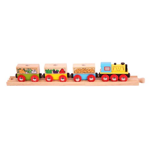 Bigjigs Rail BJT180 Fruit and Veg Train