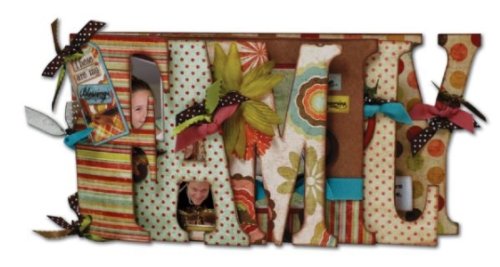 CHIPBOARD WORD ALBUM FAMILY