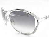 New TOM FORD Sunglasses MARGAUX TF-40 TF40 753 Dark Grey Lens & Shiny Palladium Frame Size: 62-17-120