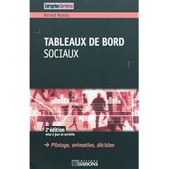 Tableaux de bord sociaux : Pilotage, animation, d�cision