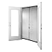 Bug Off 72 by 80 Instant Screen, Reversible Fits French Doors and 12-Foot Sliding Glass Doors
