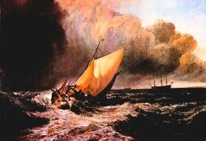 Joseph Mallord Turner Dutch Boats in a Squall Art Print Poster