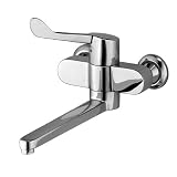 Kludi Medi Care 349250524 Waschtisch-Wand-Einhandmischer kurzer Auslauf chrom