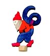 Birthday Ring Decoration - Gnome "6"