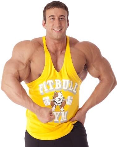 Pitbull Gym Barbells Stringer Tank Top