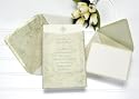 Green Floral Invitation Kit