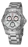 Longines Men's L36504166 HydroConquest Quartz Chronograph White Chronograph Dial Watch